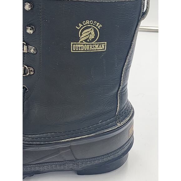 LaCrosse Outdoorsman Insulated Rubber Hunt Boots 7 USA Steel Shank Duck Winter - Picture 13 of 13